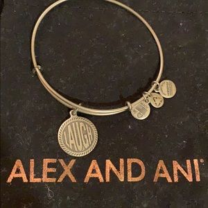 Alex and Ani silver bracelet